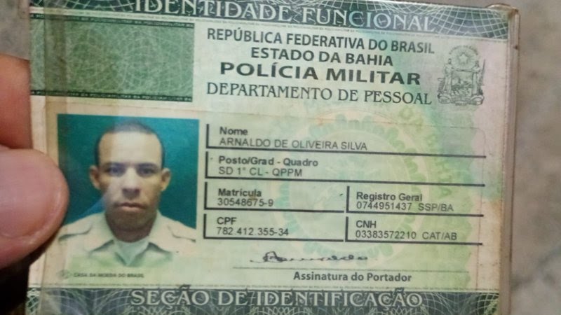 Policial Militar, lotado no Comando Geral,  é morto a tiros por assaltante em Salvador.