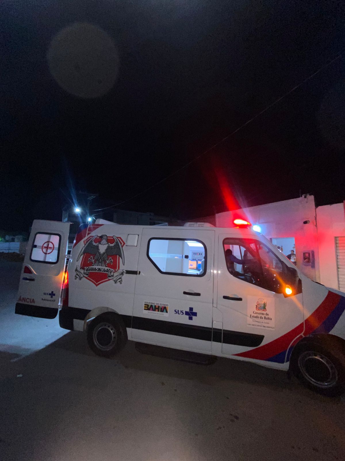 Adolescente fica ferido após colidir moto com cerca no distrito de Bandiaçu em Conceição do Coité