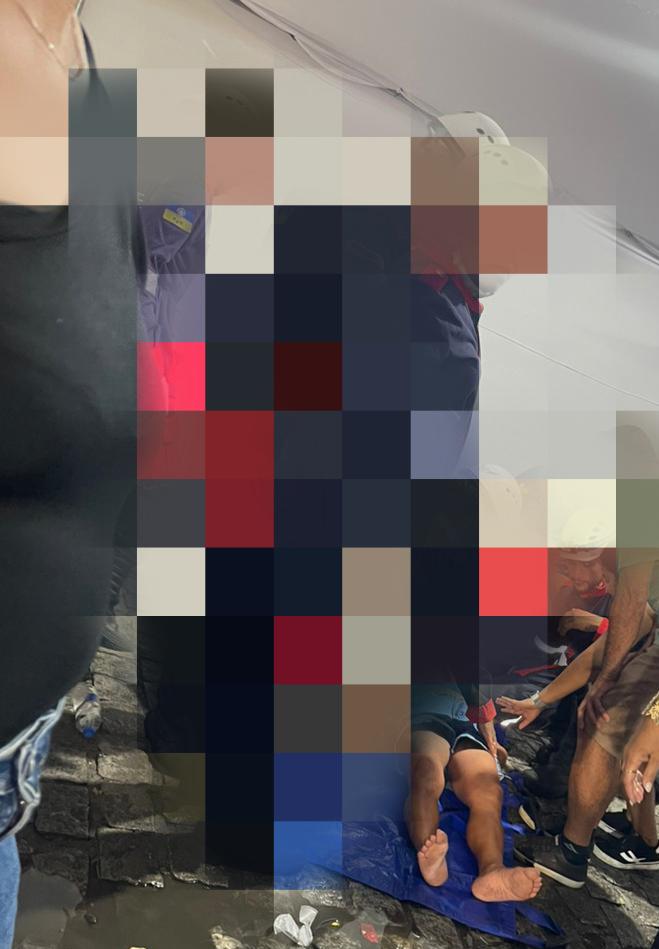 Mulher é encaminhada ao hospital após ser pisoteada durante show de Igor Kannário na Coité Folia