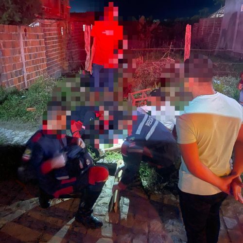 Homem fica ferido após colisão entre moto e carro na zona rural de Conceição do Coité