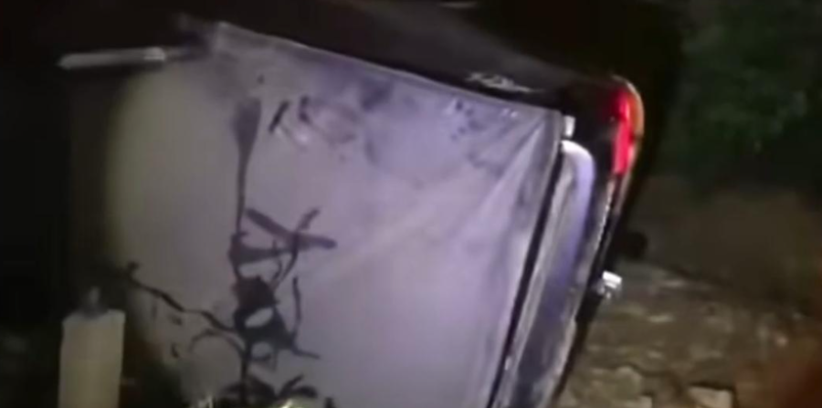 Capotamento deixa motorista ferido na BA-409 entre Coité e Serrinha