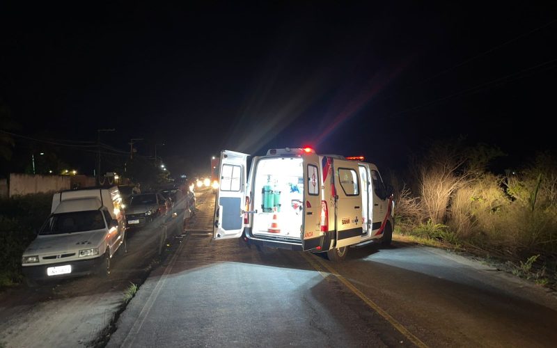 Jovem fica ferida após acidente de trânsito em Conceição do Coité