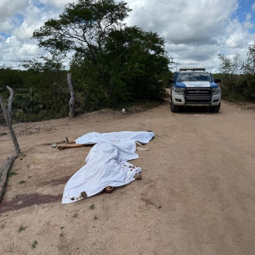 URGENTE: Homem e mulher são assassinados a tiros em Santa Bárbara; uma das vítimas estava com as mãos algemadas