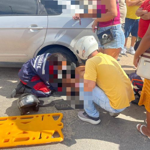 Mulher fica ferida em acidente próximo a radar na BA-120, entre Coité e Retirolândia