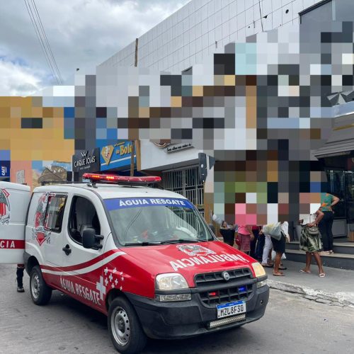 Teto de gesso desaba e fere funcionária de joalheria em Conceição do Coité