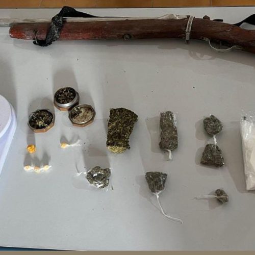 Casal é detido por tráfico de drogas e posse ilegal de arma em Santaluz