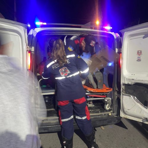 Entregador de delivery fica ferido após colisão entre motos na Avenida Senhora Santana em Conceição do Coité