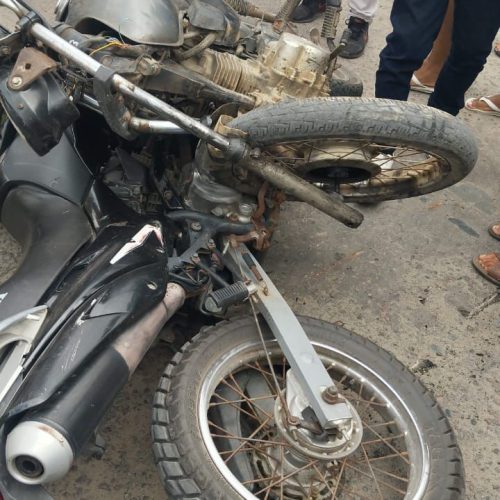 Motociclista é ferido em colisão e autor foge sem prestar socorro no distrito de Salgadália em Conceição do Coité
