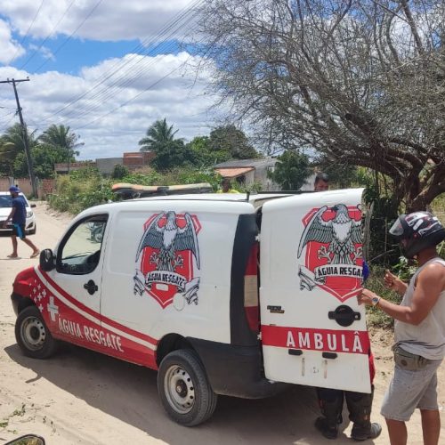 Homem fica ferido após cair de moto ao desviar de cachorro na zona rural de Conceição do Coité