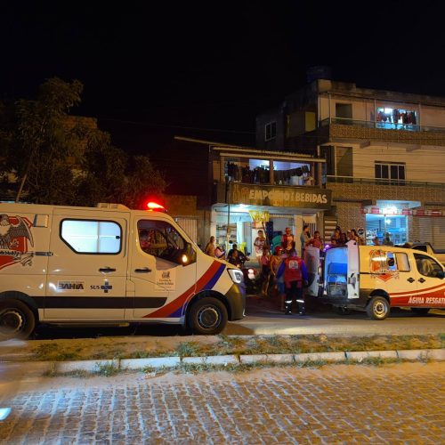 Grávida sofre acidente de moto ao tentar evitar atropelar cachorro em Conceição do Coité