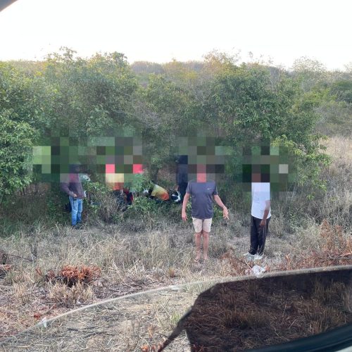 Motociclista perde controle ao passar por buraco e fica ferida na BA-120 (Coité X Riachão)
