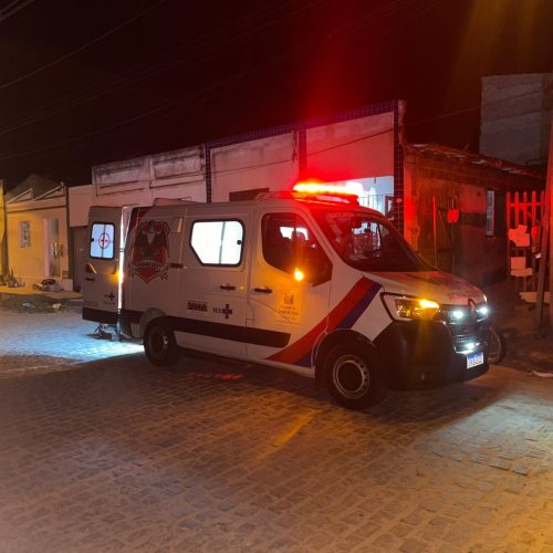 Jovem fica ferido após cair de moto no distrito de Salgadália em Conceição do Coité