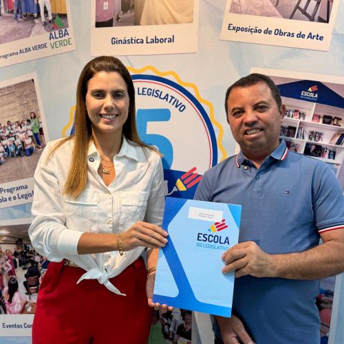 Câmara de Riachão do Jacuípe firma parceria com a Escola do Legislativo da ALBA