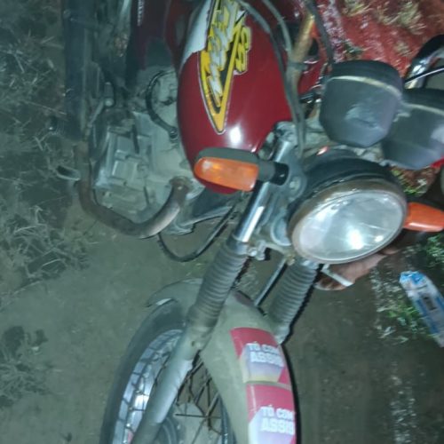 Motociclista fica ferido após cair ao tentar passar em quebra-molas na BA-120 em Conceição do Coité