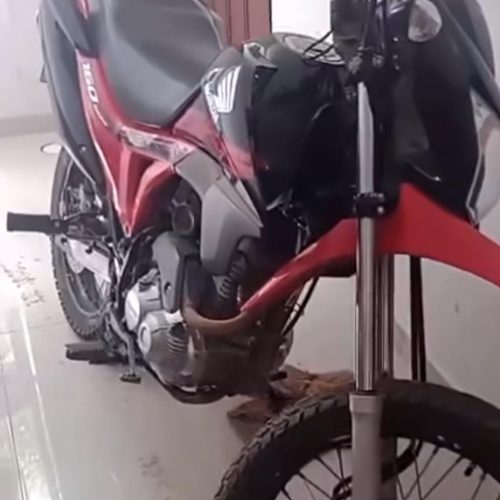 Cobrador de mercadorias é assaltado e tem moto levada em Conceição do Coité
