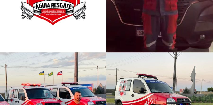 Saiba como identificar ambulâncias e fardamentos oficiais do Águia Resgate