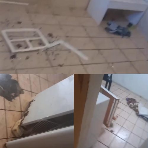 Vídeo: Após suposta tentativa de homicídio, jovem com lesão na medula tem casa completamente destruída por “amiga” no bairro Casas Populares em Conceição do Coité; agressora supostamente alegou que a vítima teria inveja dela