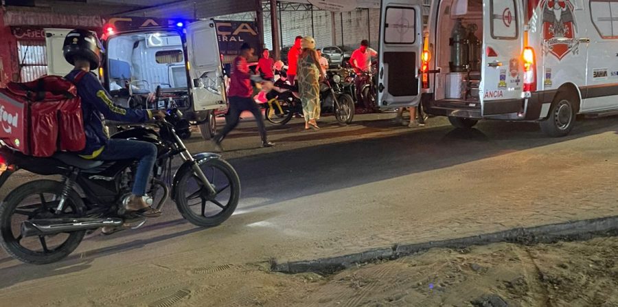 Dois homens ficam feridos após colisão entre duas motos em Conceição do Coité