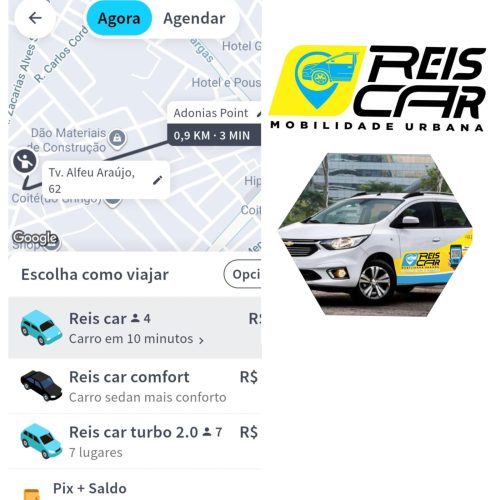 Aplicativo de transporte, Reis Car já está disponível para usuários em Conceição do Coité neste sábado (10); baixe o app e ganhe desconto na primeira corrida