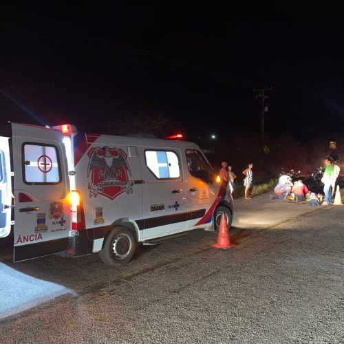 Atropelamento na BA-411 deixa três pessoas feridas entre Conceição do Coité e o distrito de  Salgadália