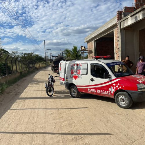 Coité: Homem fica ferido após cair de caminhão, e Águia Resgate alerta sobre riscos de remover vítimas antes do socorro