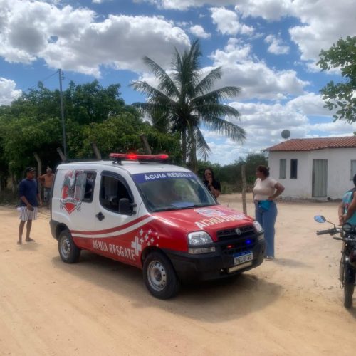 Colisão entre motocicletas deixa duas pessoas feridas na zona rural Conceição do Coité