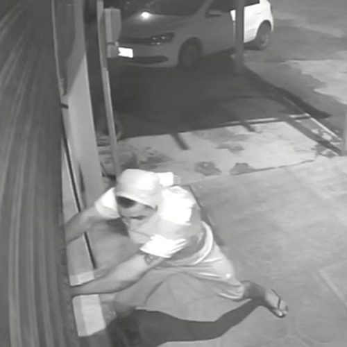 URGENTE: Suspeitos de furto em loja de celulares em Conceição do Coité voltam a agir e invadem loja de roupas infantis em Feira de Santana; prejuízo passa de R$ 5 mil