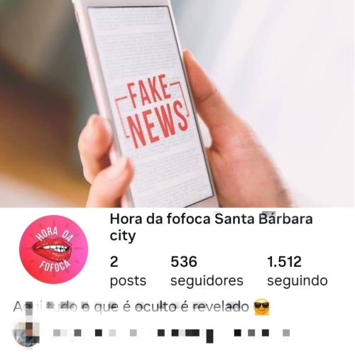 Investigação identifica autor de perfil que divulgava fake news e ataques pessoais contra servidores públicos e políticos de Santa Bárbara