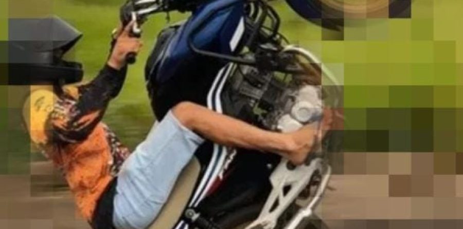 Sem habilitação, homem é conduzido à delegacia e tem moto apreendida após “dar grau” em frente à delegacia de Santa Bárbara