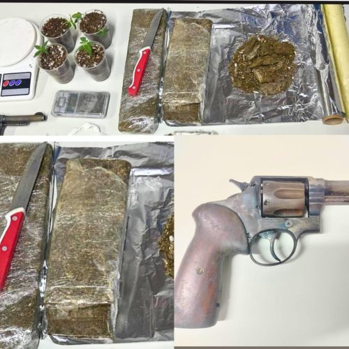 RONDESP Nordeste apreende arma, drogas e prende suspeitos por tráfico em Cansanção