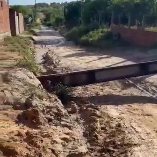 VÍDEO: Queda de poste provoca tensão e deixa estrada interditada Fazenda Pinda em Conceição do Coité; reparos devem ser concluídos até o final da tarde de hoje (05)