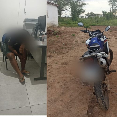 Mesmo com a vítima reconhecendo suspeito de furto e apresentando a documentação da motocicleta, homem foi liberado por não estar em situação de flagrante em Santa Bárbara; veículo havia sido furtado em Salvador