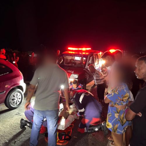 Colisão frontal entre dois carros deixa dois homens feridos na BA-120, entre Coité e Retirolândia; uma das vítimas teve fratura no fêmur