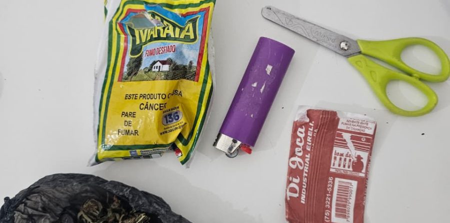 Homem é preso com moto adulterada e droga durante abordagem no bairro Fluminense em Conceição do Coité