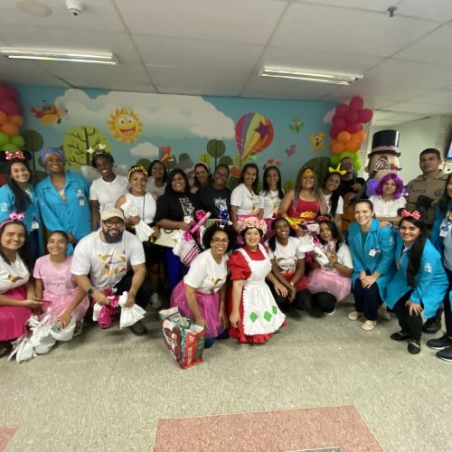 Cortejo de Dia das Crianças leva alegria para pacientes do Hospital Estadual da Criança