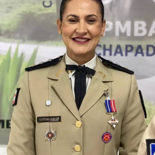 E-M-P-O-D-E-R-A-DA! Tenente-Coronela Maria Aparecida é a primeira mulher a assumir o comando do 16° Batalhão de Polícia Militar