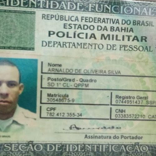 Policial Militar, lotado no Comando Geral,  é morto a tiros por assaltante em Salvador.